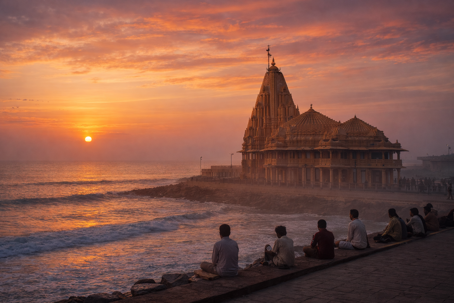 Somnath is More Than Just Darshan: It’s a Place to Stay, Sit and Settle Within